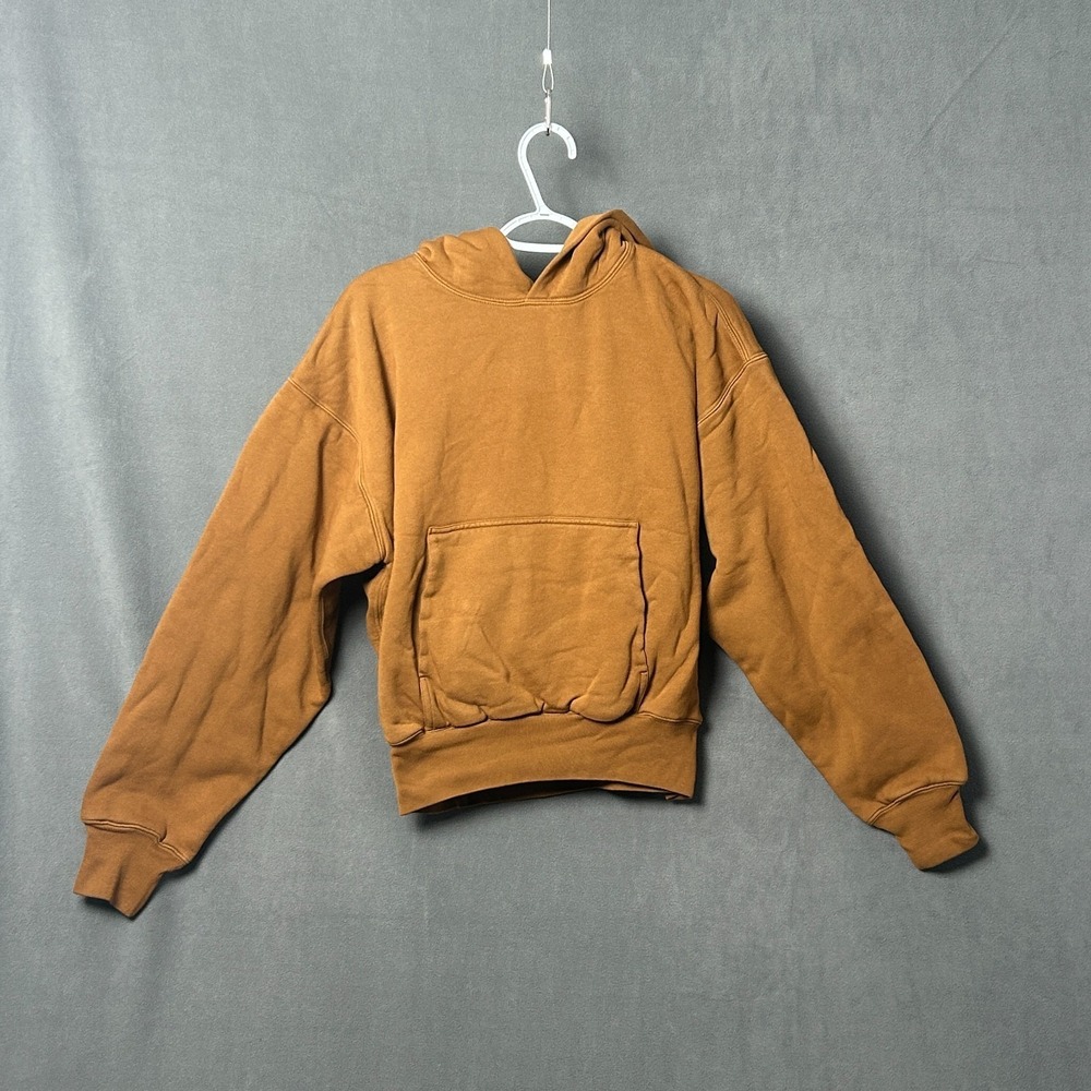 YZY Yeezy Gap Perfect Hoodie Camel Brown Double Layer Heavyweight Size M - Picture 1 of 8